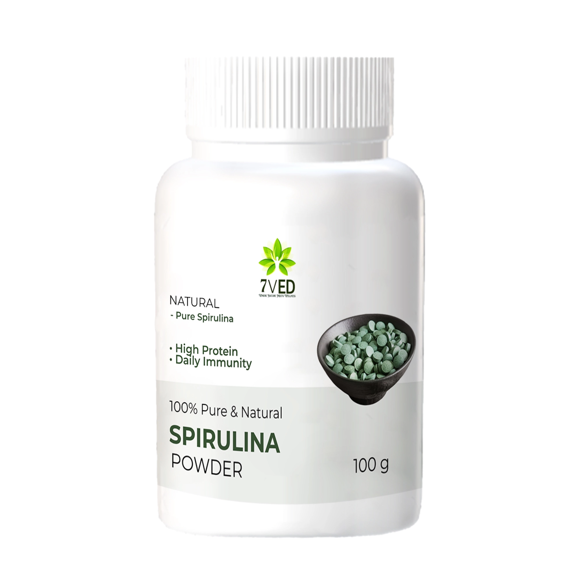 FRONT (1) Spirulina Powder - Image 1