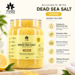 Dead Sea Salt for Bath, Spa, Shower & Body Care | 2kg - Lemon - Image 2