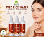 7VED Rice Water Face Toner for Glowing, Hydrated & Even-Toned Skin - Image 2