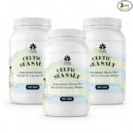 7VED Celtic Sea Salt 850g - Natural Unrefined Hand Harvested Sea Salt for Cooking, Baking & Seasoning | Coarse Mineral Salt, Gluten-Free, Non-GMO (Pack of 3)